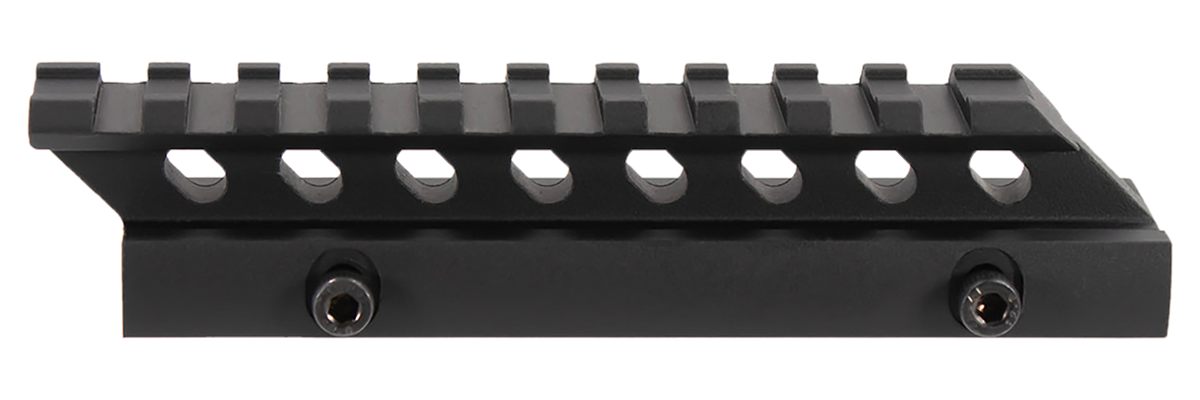 AIM Sports High Riser Mount - LOW 5in Long Picatinny 0.5in Lift