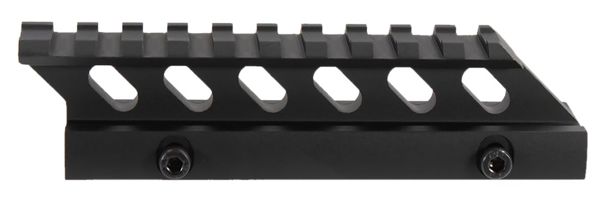 AIM Sports High Profile 5.0in Long Picatinny Riser Mount for AR MSR, 1.0in