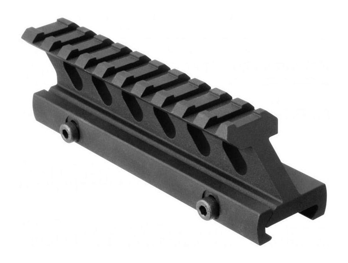 AIM Sports High Profile 5.0in Long Picatinny Riser Mount for AR MSR, 1.0in view 2