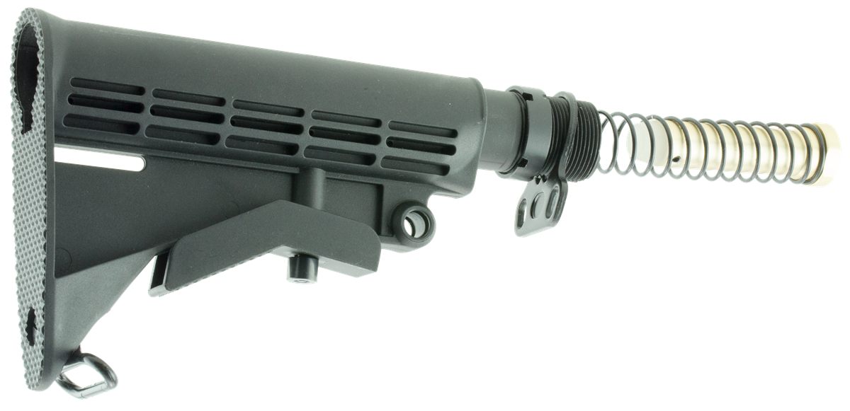AIM Sports ARSTKCC Mil-Spec Black Synthetic 6 Position Collapsible M4 for A