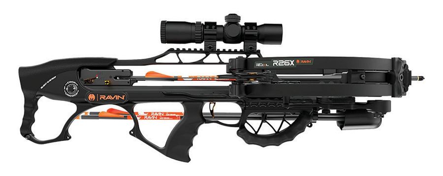 Ravin Crossbows R26x W/3-arrows 400fps Silent Cock Blk view 7