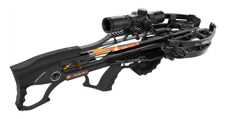 Ravin Crossbows R29X Package with Illum Scope Arrows Draw Handle Black view 4