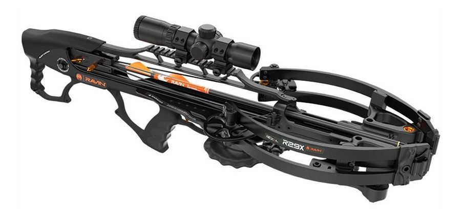 Ravin Crossbows R29X Package with Illum Scope Arrows Draw Handle Black view 6