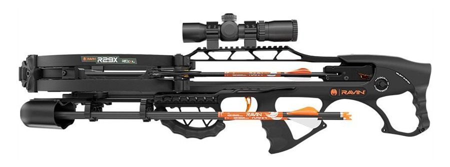 Ravin Crossbows R29X Package with Illum Scope Arrows Draw Handle Black view 7