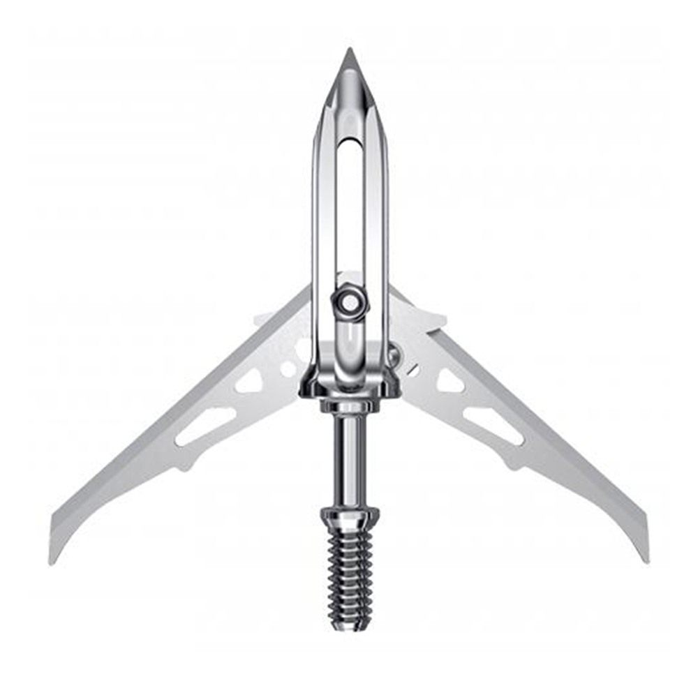 Ravin Crossbows Broadheads Steel 2-Blade Mechanical 100GR 2in CUT 3PK view 3