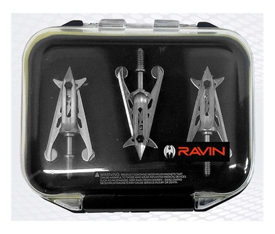 Ravin Crossbows R109 Broadhead Black/Clear view 3