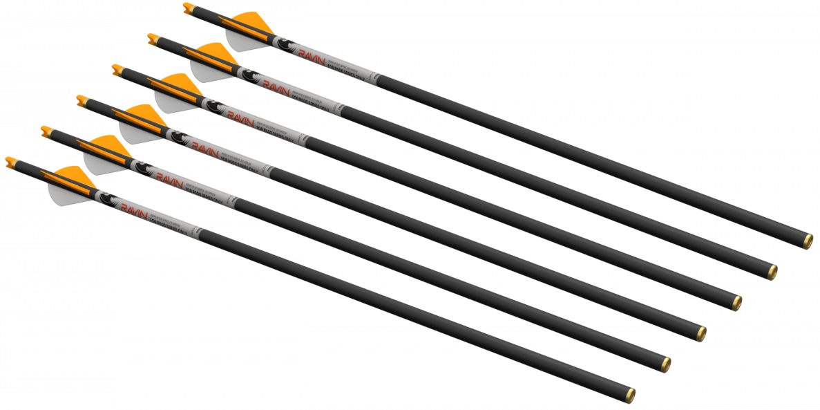 Ravin Crossbows R121 R500/50X Series Arrows .001in 6 Pack