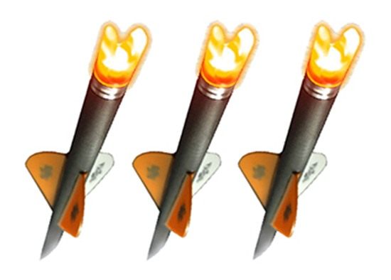 Ravin Crossbows Replacement Lighted Nock For Branded Arrows 3pk view 3