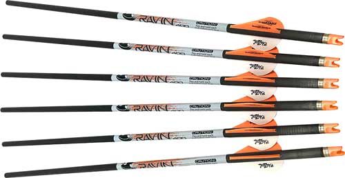 Ravin Crossbows Xbow Arrow Premium Carbon W/2in Vane .001in 6PK view 2