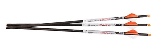 Ravin Crossbows R144 Lighted Arrows 500 Grain 100% Pure Carbon 3 Pack view 2