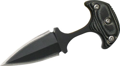 American Buffalo Knife Tool Abkt Mini Dagger Neck 3in Overall Lenth W/BLK O view 2