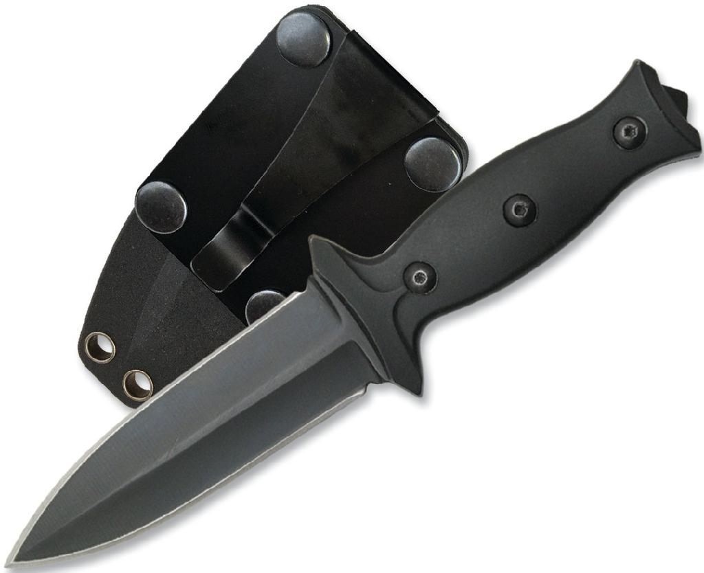 American Buffalo Knife Tool Abkt Boot 7.5in Overall Lenth 440 Stainless W/B