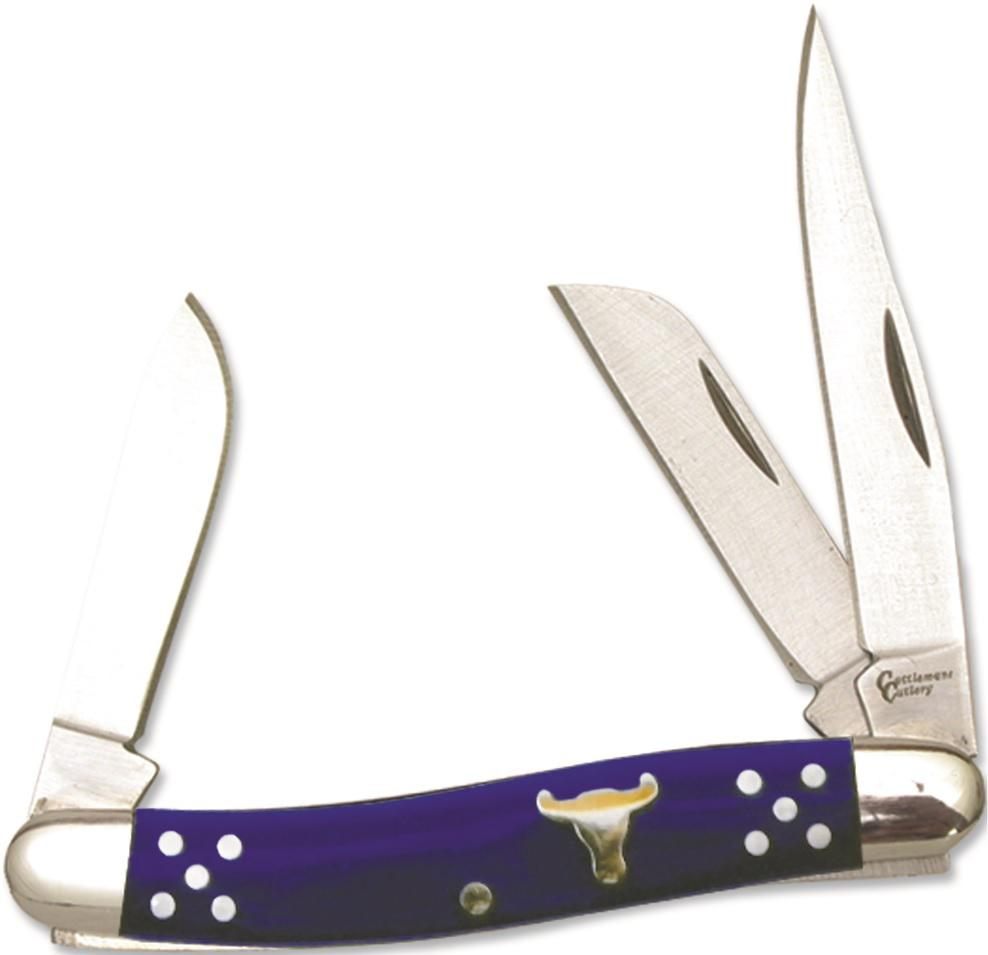 ABKT Tac CC0001BL Cattleman Stockman Blue