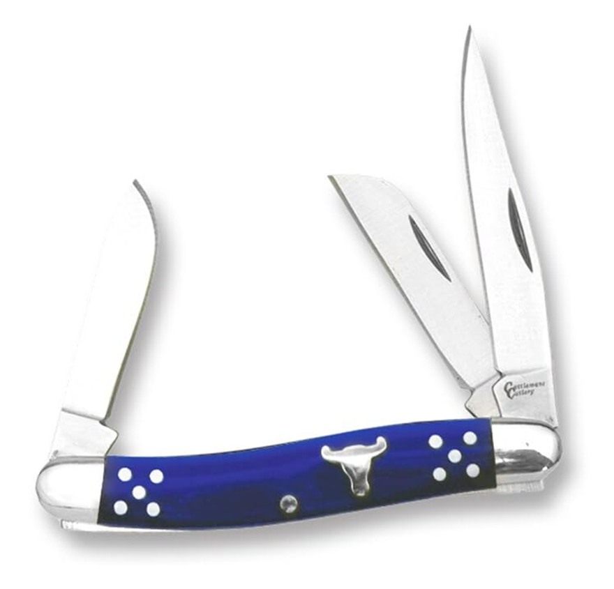 ABKT Tac CC0001BL Cattleman Stockman Blue view 2