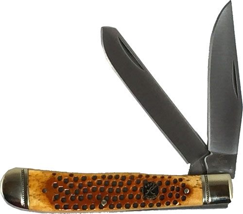 American Buffalo Knife Tool Abkt Roper PIT Viper Trapper 4.12in Closed 3.25 view 2