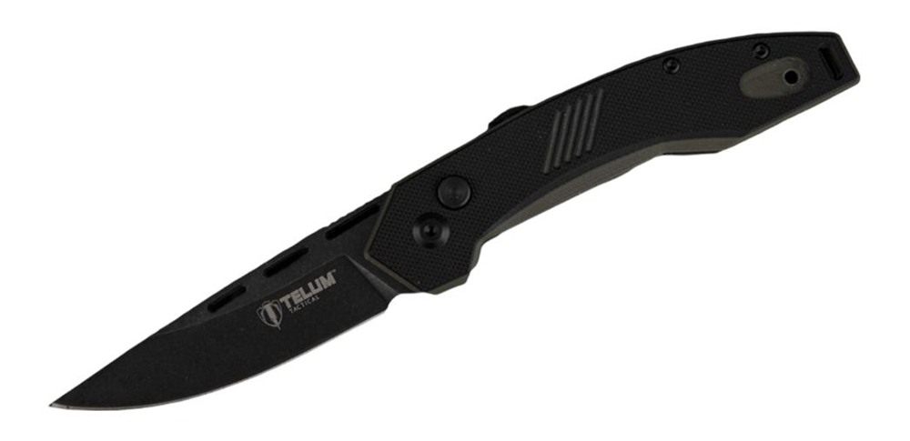 Rock Ridge Outdoors Telum Incinerator Tactical Automatic Knife 3-1/2in Drop