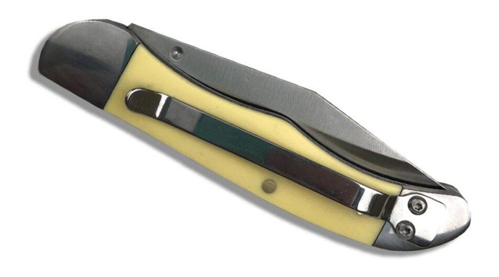 American Buffalo Knife Tool Abkt Roper Liner Lock 3.75in Closed Carbon Stee view 2
