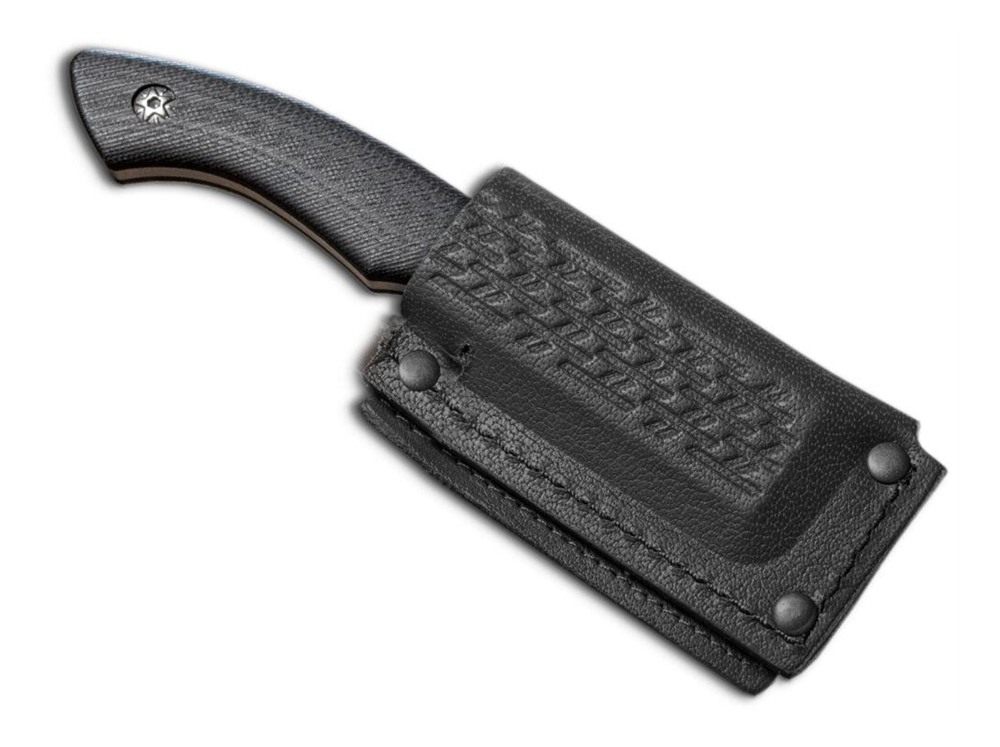 Rock Ridge Outdoors Abkt Elite Grunt Fixed Knife 3in Nesmuk Blade Black