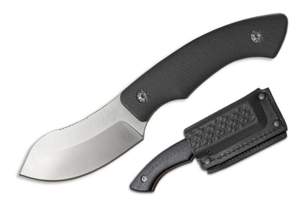 Rock Ridge Outdoors Abkt Elite Grunt Fixed Knife 3in Nesmuk Blade Black view 2