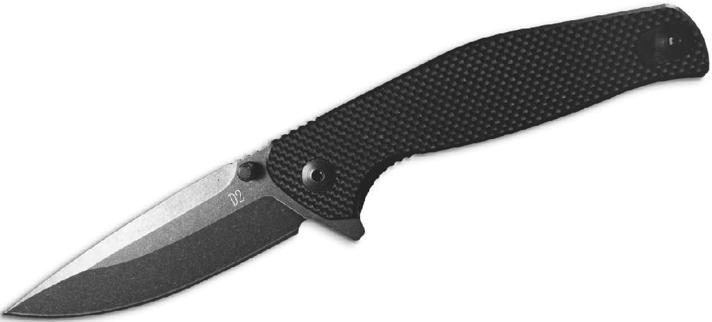 American Buffalo Knife Tool Abkt Catalyst Ball Bearing Folding 4.5in Closed