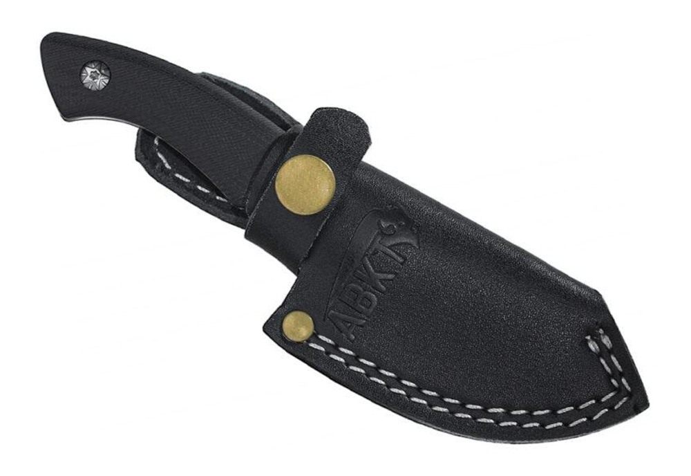 Abkt Grunt Gut Hook Fixed Blade Knife, Injection Molded Textured Handle She view 2