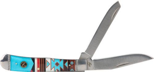 Rock Ridge Outdoors Abkt Roper Sunset Series Trapper 4-1/8in Closed 2-5/8in view 4