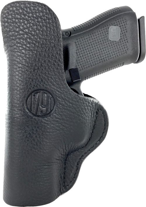 2nd Amendment 1791 Gunleather SCH4NSBR IWB Size 04 Night Sky Black Leather view 2