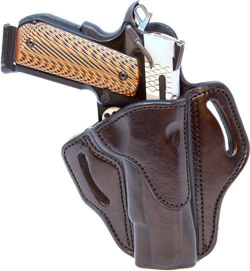 1791 Gunleather BH1SBRR OWB Size 01 Signature Brown Leather Belt Slide Fits view 2