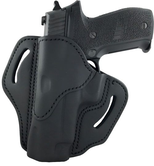 1791 Gunleather BH2.3 Belt Holtr OWB Mult FIT LH 1911 5in W/ Rails Black