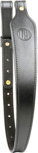 1791 Gunleather Premium Rifle Sling With Suede Backing ADJ 31-36in Black