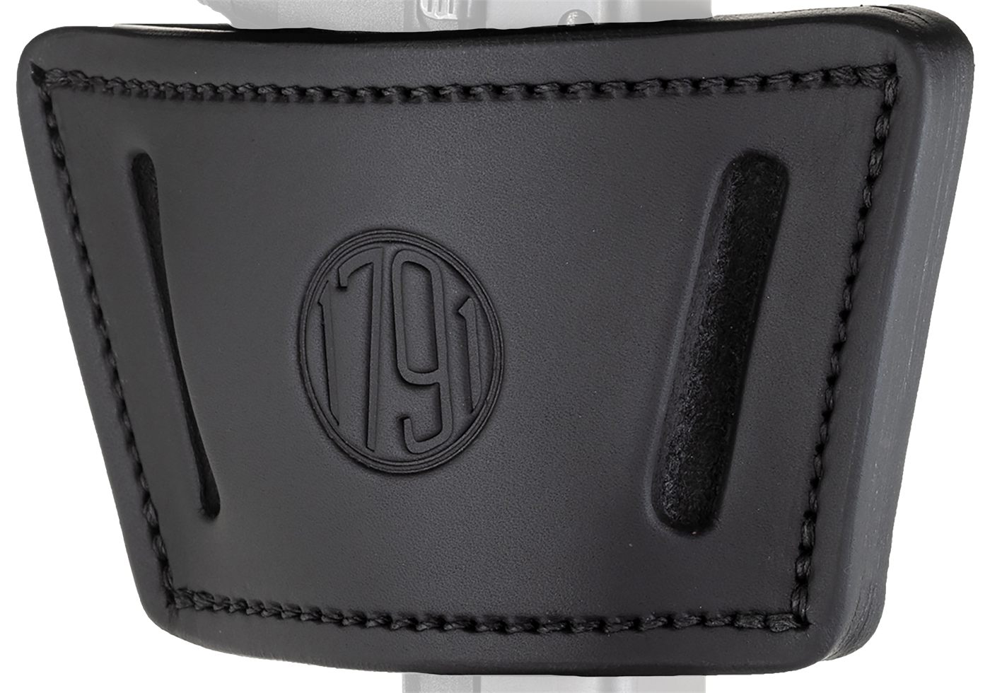 2nd Amendment 1791 Gunleather Uiwxsbla Max IWB/OWB Black Leather Belt Clip