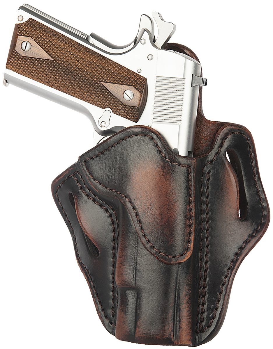1791 Gunleather ORBH1VTGR BH1 Optic Ready OWB 01 Vintage Leather Belt Slide