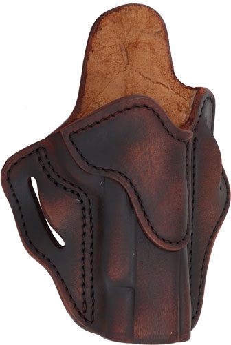 1791 Gunleather ORBH1VTGR BH1 Optic Ready OWB 01 Vintage Leather Belt Slide view 2