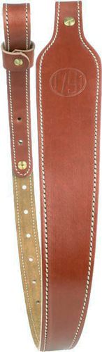 1791 Gunleather Premium Rifle Sling With Suede Backing ADJ 31-36in CL BN
