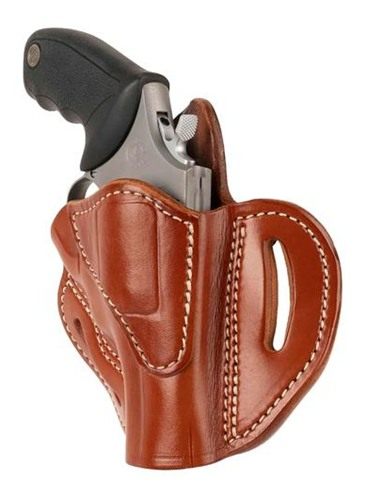 1791 Gunleather RVH2SCBRR OWB Size 02S Classic Brown Leather Belt Slide Fit view 2