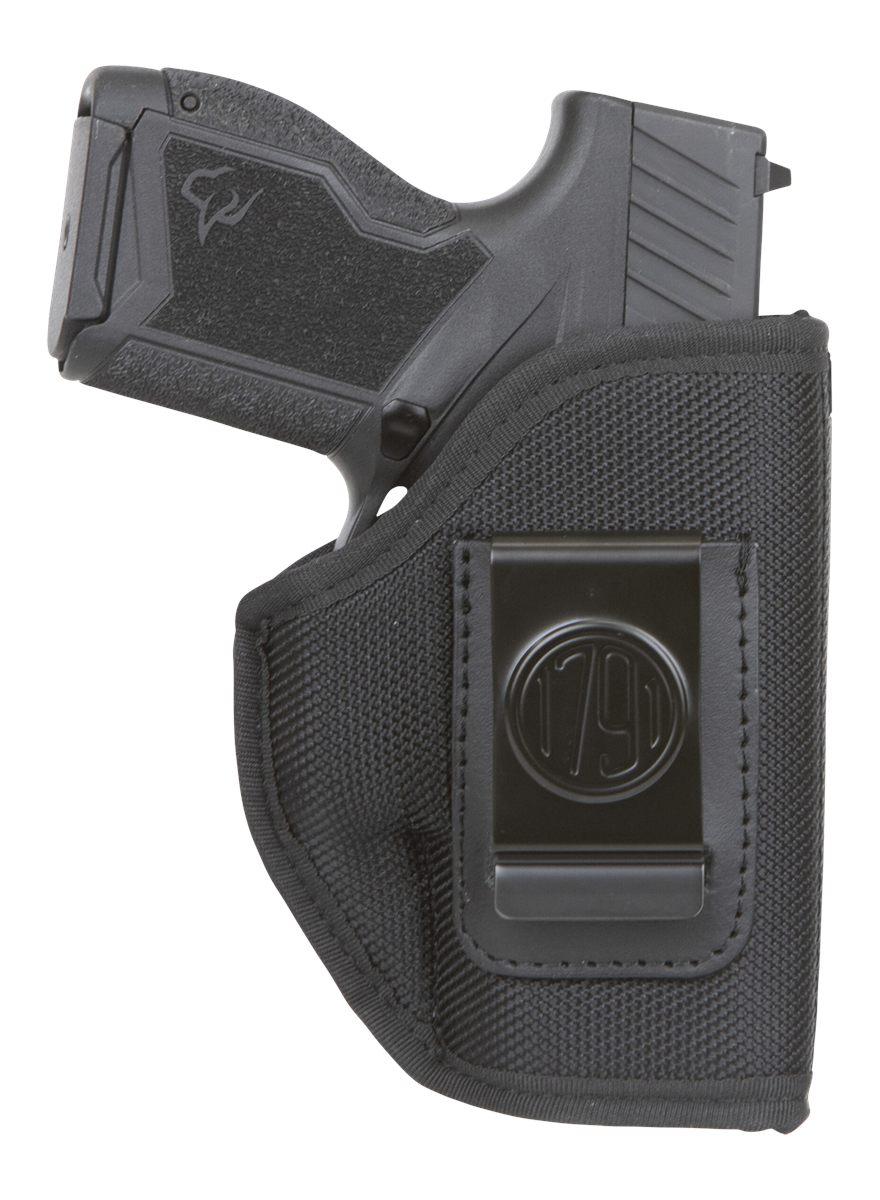 1791 Gunleather PNIWB1BLKL Premium Nylon IWB Size 01 Black Ballistic Belt C
