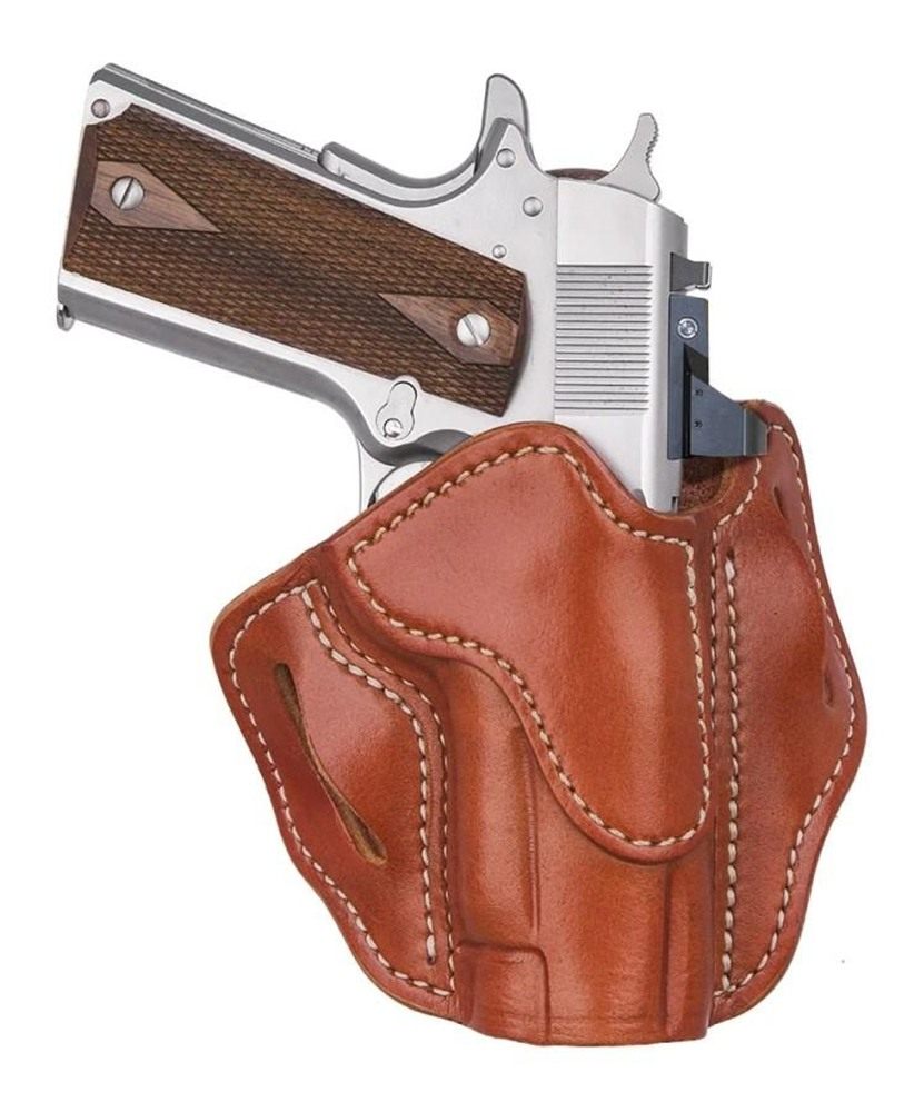 2nd Amendment 1791 Gunleather ORBH1SCBRR BH1S Optic Ready OWB Classic Brown view 3