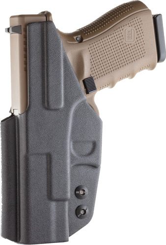 1791 Gunleather TACIWBGLOCKBLKR Tactical Kydex IWB Black Belt Clip Compatib view 2