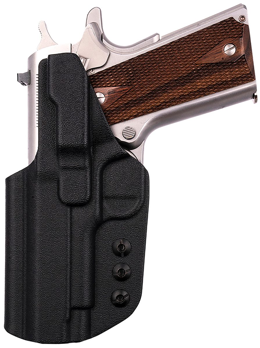 1791 Gunleather TACIWB1911BLKR Tactical Kydex IWB Black Belt Clip Fits 1911