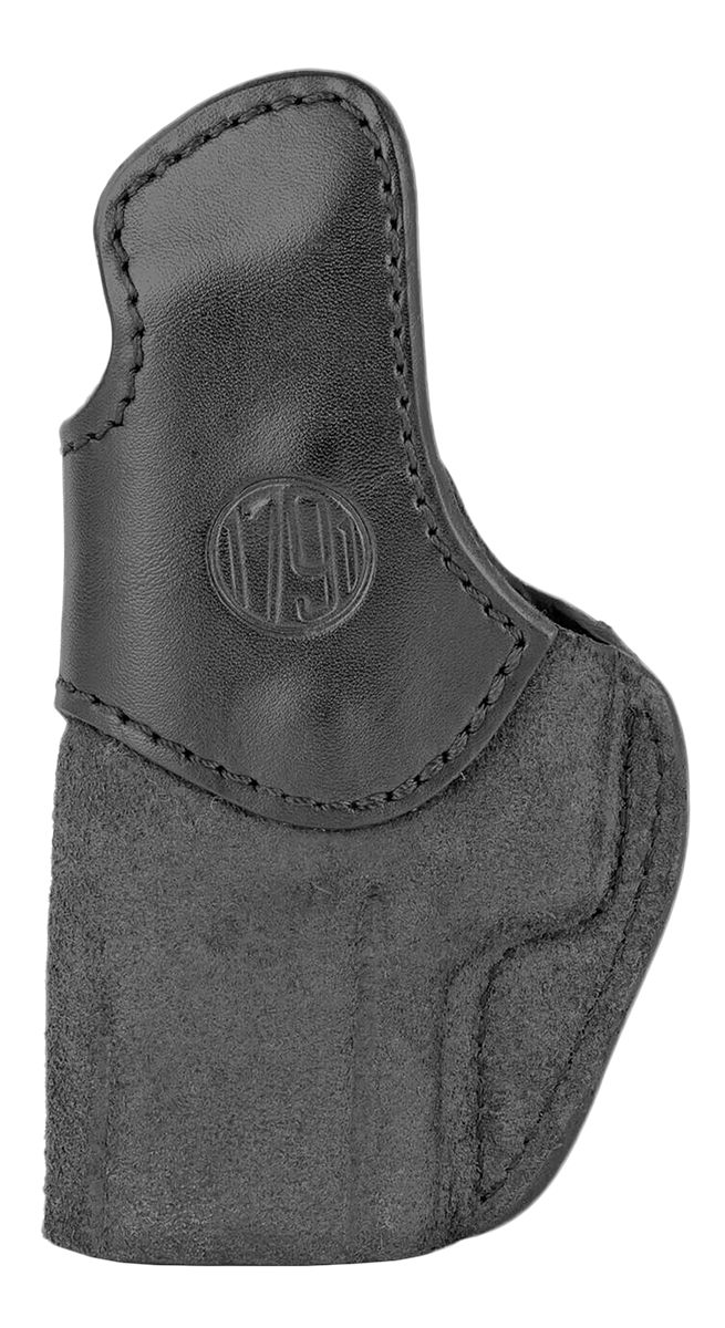 2nd Amendment 1791 Gunleather RCH5BLKR IWB Size 05 Black Leather Belt Clip