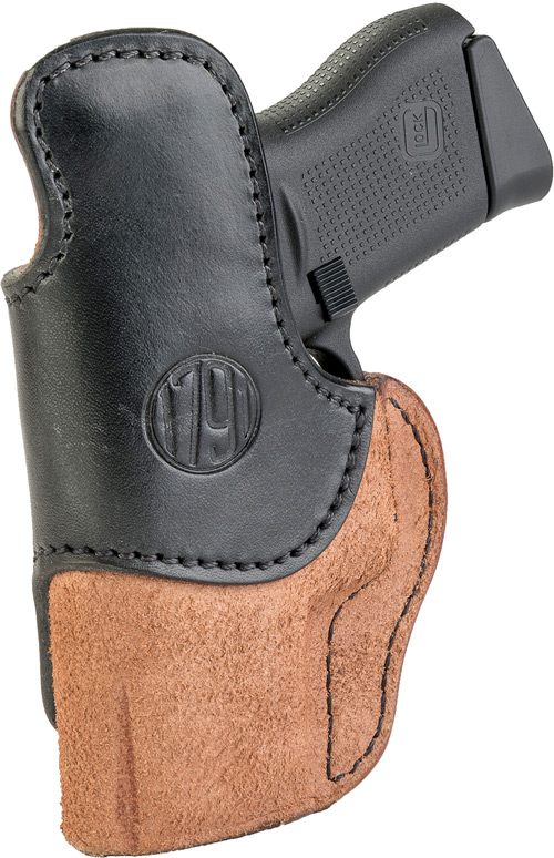2nd Amendment 1791 Gunleather RCH5BLBR IWB Size 05 Black/Brown Leather Belt view 2
