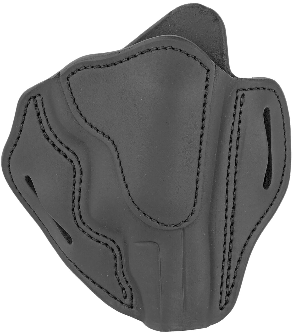 1791 Gunleather RVH3SBLR OWB Size 03 Stealth Black Leather Belt Slide/S W G