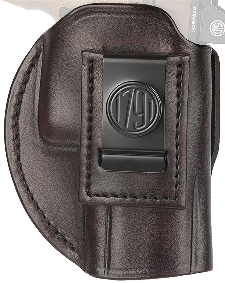 1791 Gunleather 4WH6SBRR 4-Way IWB/OWB Size 06 Signature Brown Leather Belt
