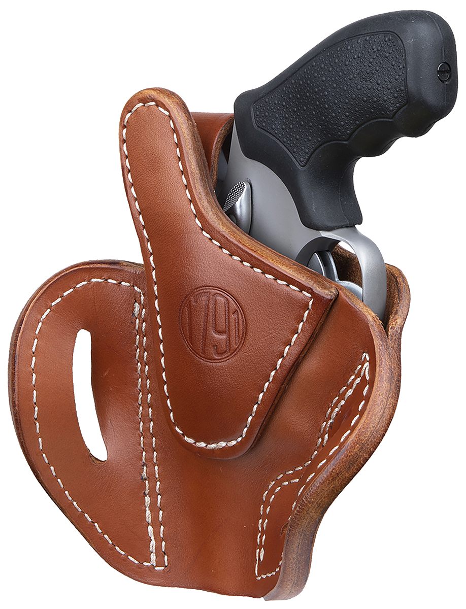 1791 Gunleather RVHX2SCBRR OWB Size 02S Classic Brown Leather Fits Up to 3i