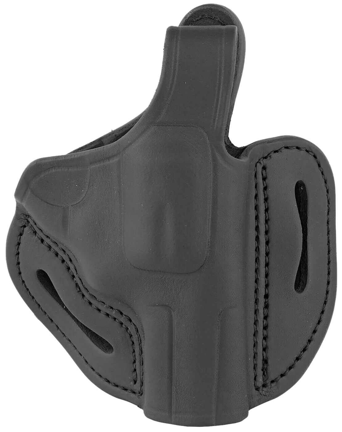 2nd Amendment 1791 Gunleather RVHX2SSBLR OWB Size 02S Stealth Black Leather
