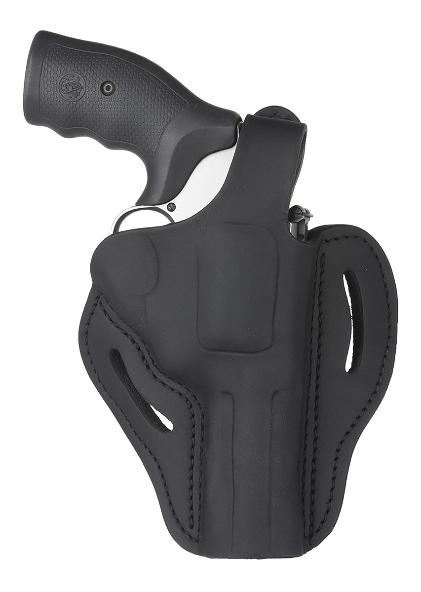 1791 Gunleather RVHX2SBLR OWB Size 02 Stealth Black Leather Fits Up to 4in
