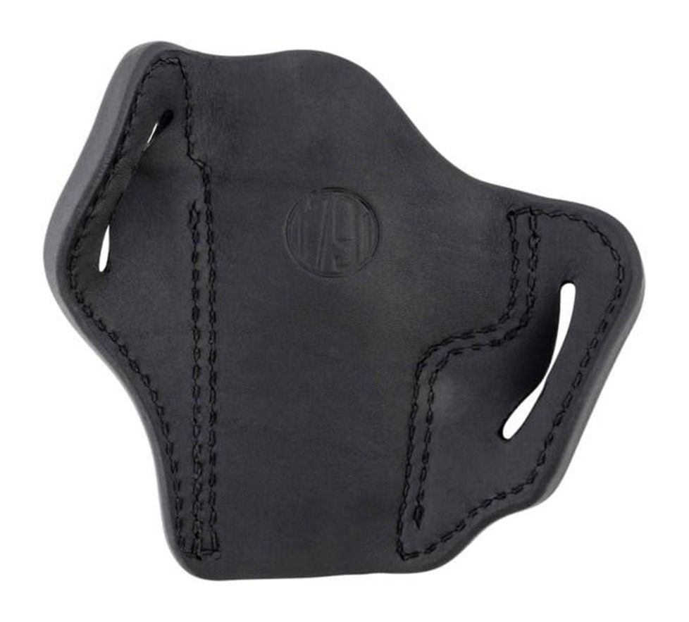 1791 Gunleather ORBH23SBLR BH2.3 Optic Ready OWB Size 2.3 Stealth Black Lea view 2