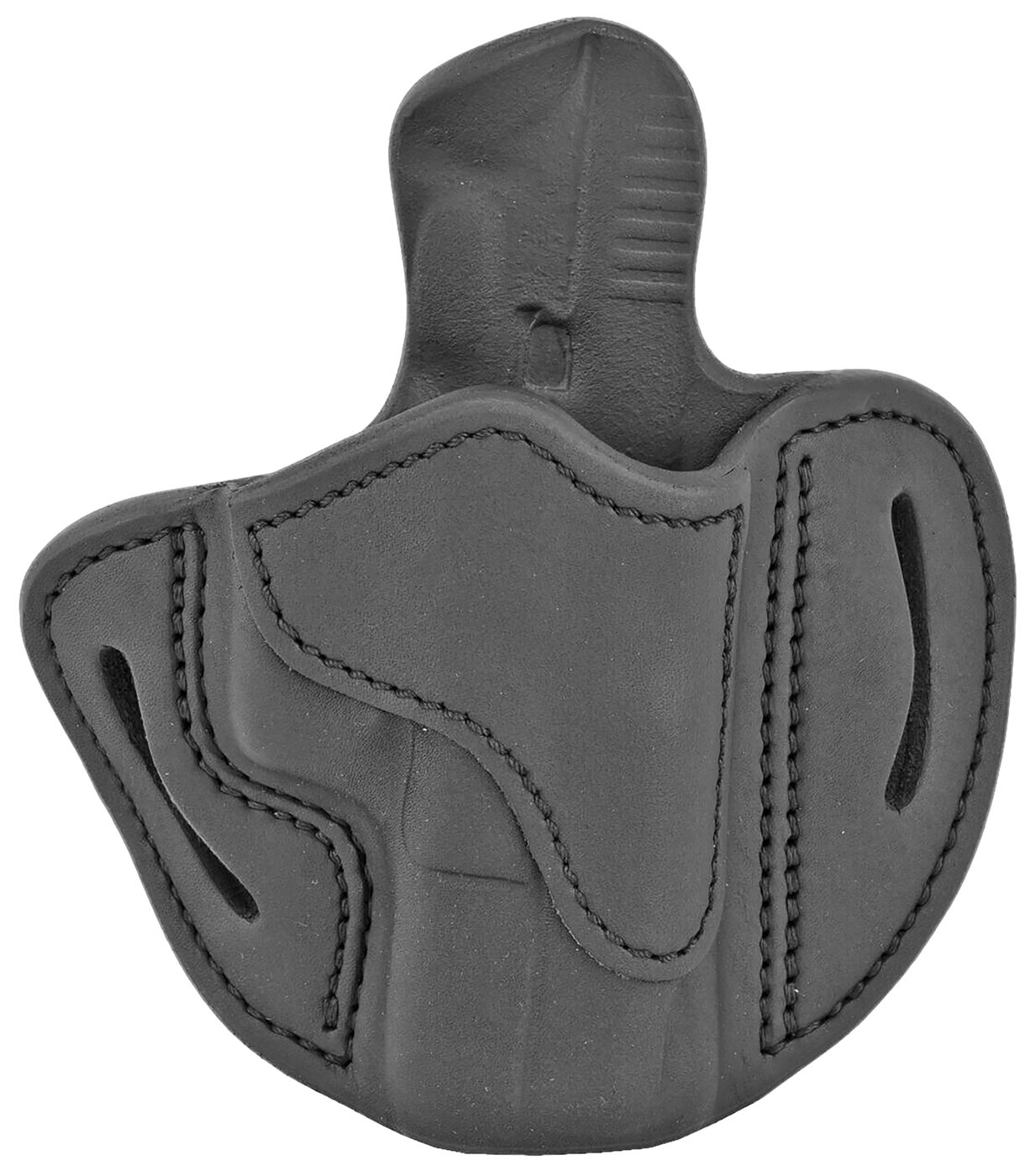 1791 Gunleather ORBH21SBLR BH2.1 Optic Ready OWB Size 2.1 Stealth Black Lea