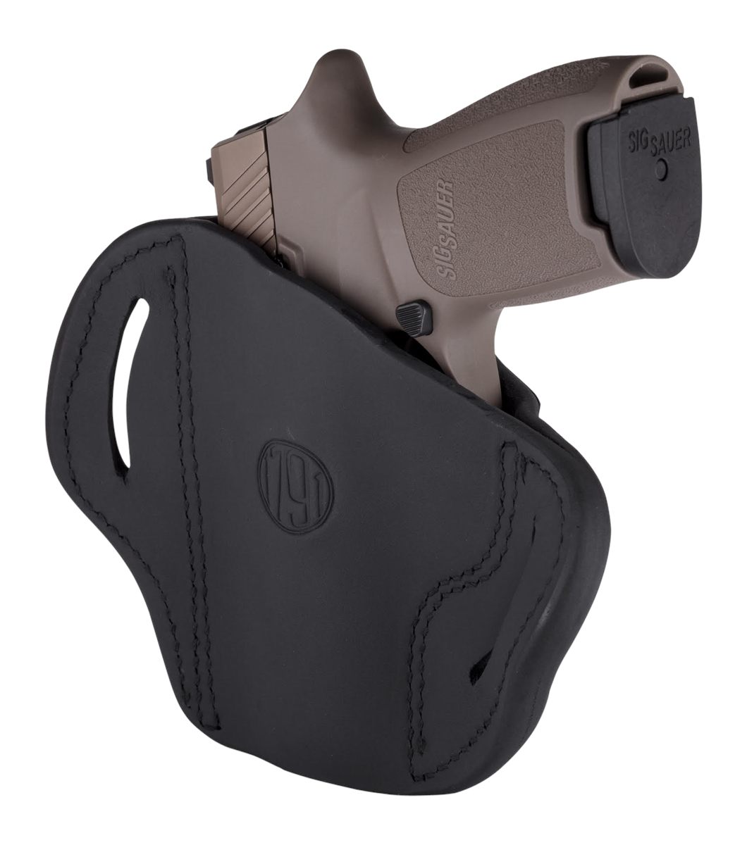 1791 Gunleather ORBH24SSBLR BH2.4S Optic Ready OWB Size 2.4S Stealth Black