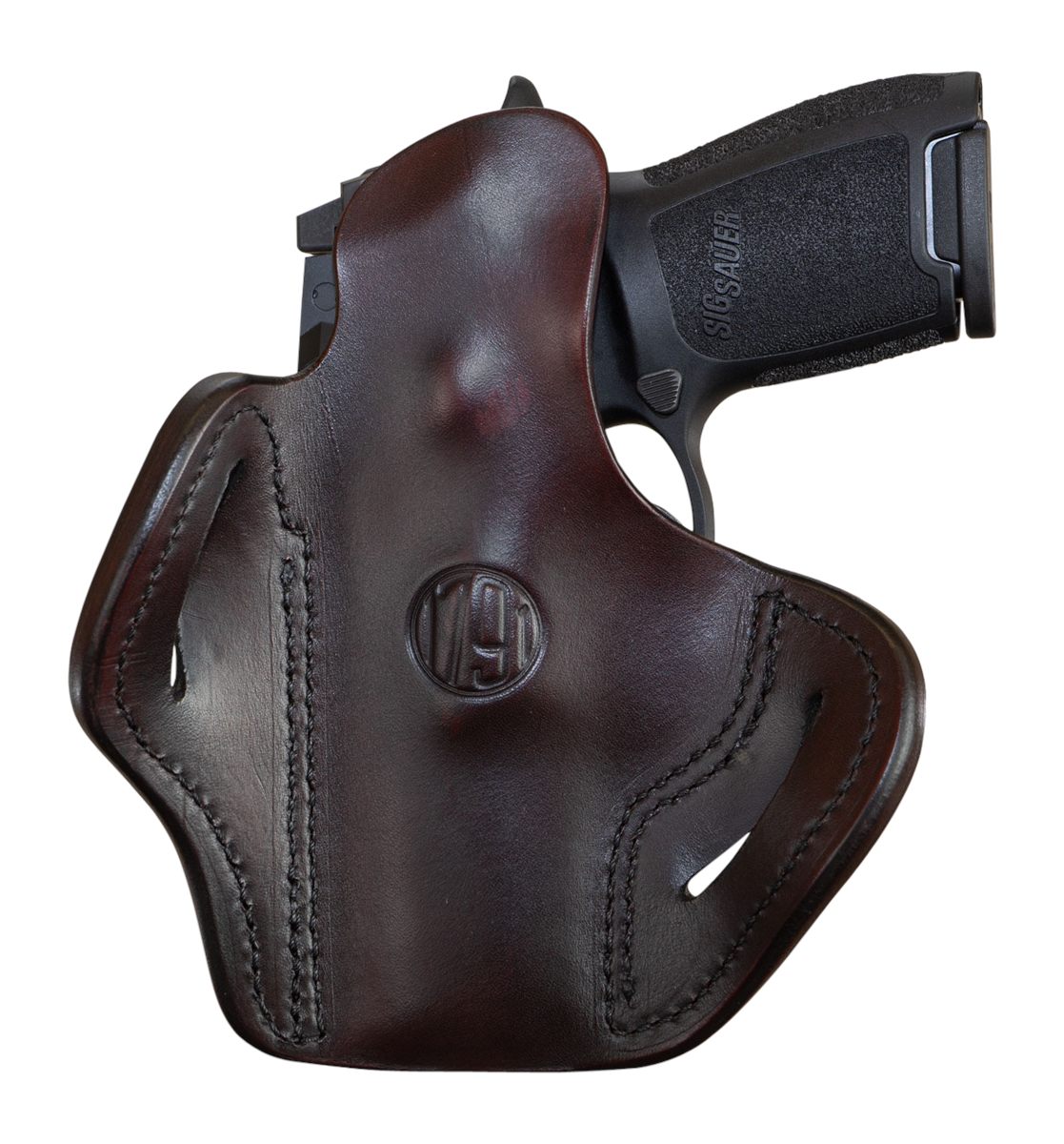 1791 Gunleather ORBH24SSBRR BH2.4S Optic Ready OWB Size 2.4S Signature Brow